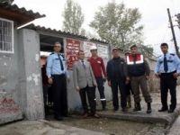 Bursa Karacabey'de 'cezaevinde isyan' tatbikatı yapıldı
