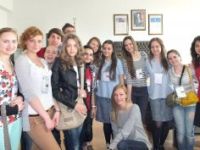 Aslanoba Anadolu Lisesi Avrupalı misafirlerini ağırladı