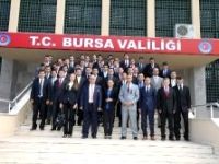 Kaymakam adaylarından Bursa Valiliği'ne ziyaret