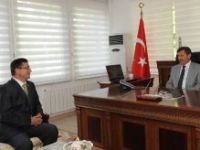 Şaphane Belediye Başkanı'ndan Vali Yılmaz'a hayırlı olsun ziyareti