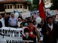 Başköy ve Kozacı Köylüleri Bursa'da meydana indi