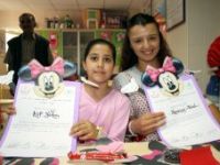 Hastanede karne sevinci