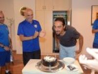 Kaptan İbrahim’e doğum günü kutlaması