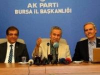 AK Parti Bursa İl Başkanlığı'nın yeni binasının açıldı.