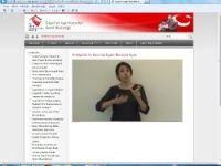 Bu internet sitesi ’işitme engelli’